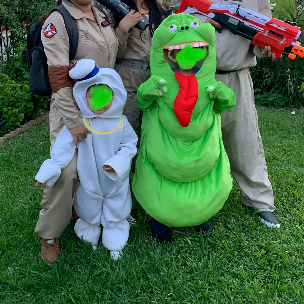 Slimer ghostbusters costume